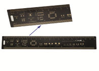 PCB 20CM Thước đo công cụ đo cho thành phần điện tử Bề mặt màu đen