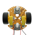 UNO R3 2WD Bộ khung gầm xe thông minh Robot ABS Bánh xe phổ thông dành cho giáo dục STEM