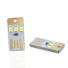 Mô-đun ánh sáng ban đêm USB di động 0,2 Pixel Pitch Mini Keychain 3 cho cắm trại