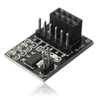 NRF24L01 Module thu phát không dây Bộ điều hợp ổ cắm Bảng mạch cho 8 pin NRF24L01
