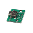 Mô-đun cảm biến Arduino điện tử USB Để nhúng Micro USB Đầu Mini 5P Patch Bộ điều hợp 2.54mm