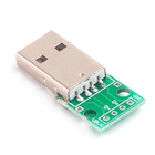 Bảng mạch tiếp hợp PCB DIP USB 2.0 Male đến 2.54mm
