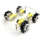 Đường kính 65MM Robot bánh xe kim loại cho xe thông minh