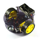 Phụ tùng xe hơi điều khiển từ xa 2 khung gầm bánh xe Robot Acrylic Body