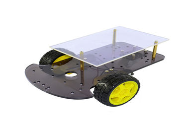 2 lớp dòng truy tìm Arduino xe Robot, hai bánh lái xe thông minh bộ dụng cụ