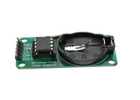 Mô-đun đồng hồ thời gian thực màu xanh cho Arduino tương thích mà không cần pin