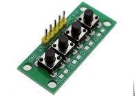 4 Nút bấm Bàn phím ma trận Module PCB Chất liệu cho dự án DIY OKY3530-1
