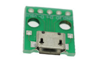 Pin 2.54mm Mô-đun cảm biến Arduino Micro USB để nhúng ổ cắm nữ loại B với bảng điều khiển hàn