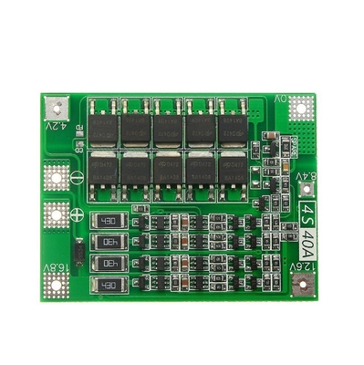 Bảng bảo vệ pin lithium 4S 40A Mô-đun sạc BMS Lipo Độ chính xác cao