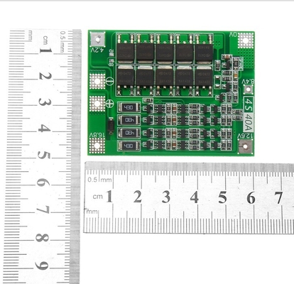 Bảng bảo vệ pin lithium 4S 40A Mô-đun sạc BMS Lipo Độ chính xác cao