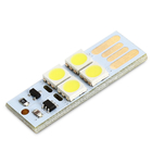 Công tắc cảm ứng mini 0,5W USB Led Light 2835 Chips Trọng lượng nhẹ 3.3 X 1.1CM