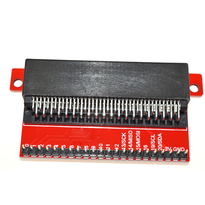 Bảng đột phá khoảng cách pin 2,54mm Bảng mở rộng GPIO 70 * 34 * 12 Mm