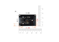 Mô-đun cảm biến Rfid Mini Rc522 I2C Giao diện Iic Ic Mô-đun cảm biến Rf Thẻ cho Arduino