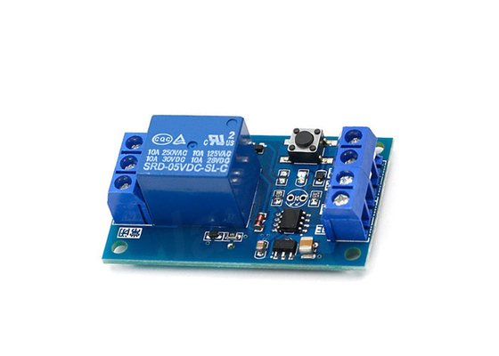 Một phím Start Stop Tự khóa Mô-đun tiếp sức có thể thay thế 5V / 12V cho Arduino