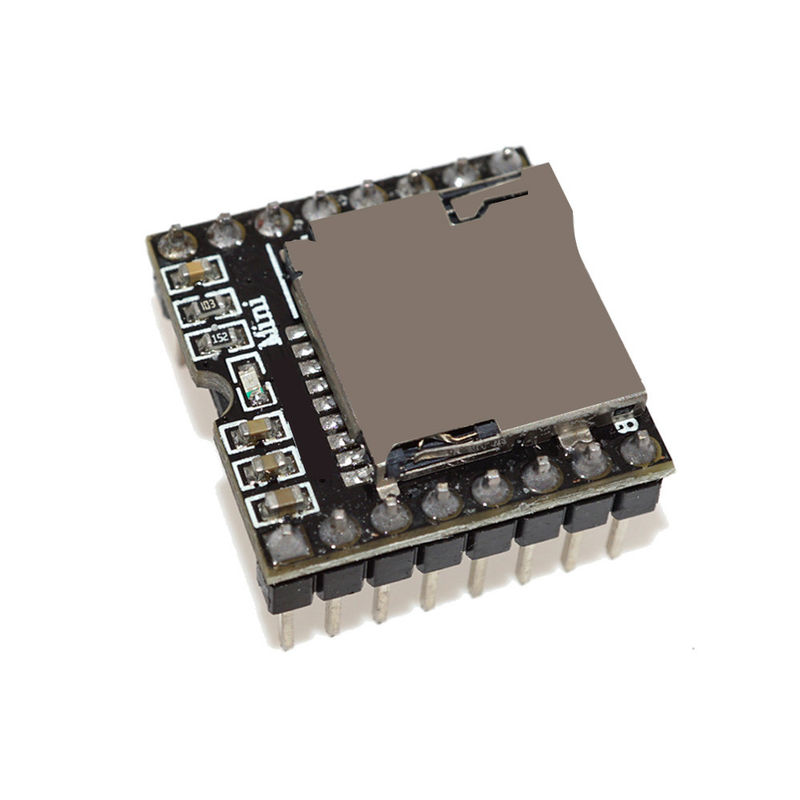 Thẻ TF mới U Đĩa Module Mô-đun MP3 Mô-đun Nhỏ Hỗ trợ U Đĩa đến 32G DFPlay