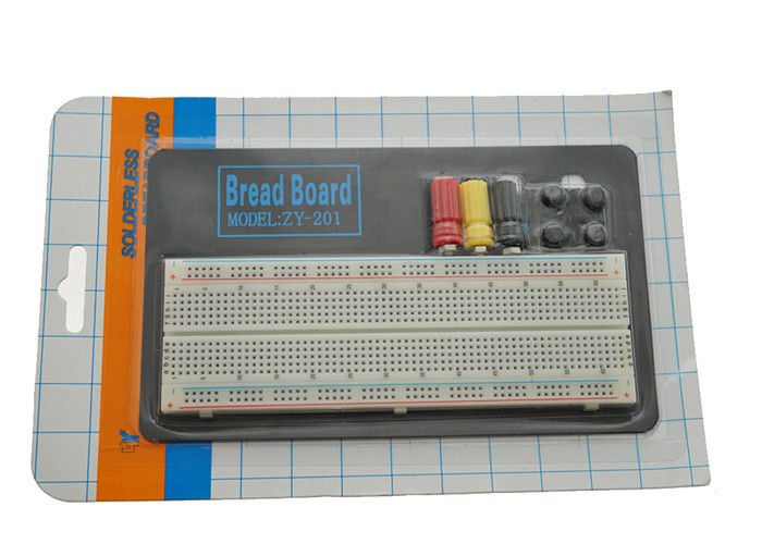830 Tie điểm Solderless Breadboard màu trắng với 2 năm bảo hành