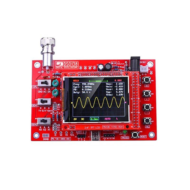 Nguồn mở Bộ máy hiện sóng tự làm kỹ thuật số DSO 138 cho Arduino